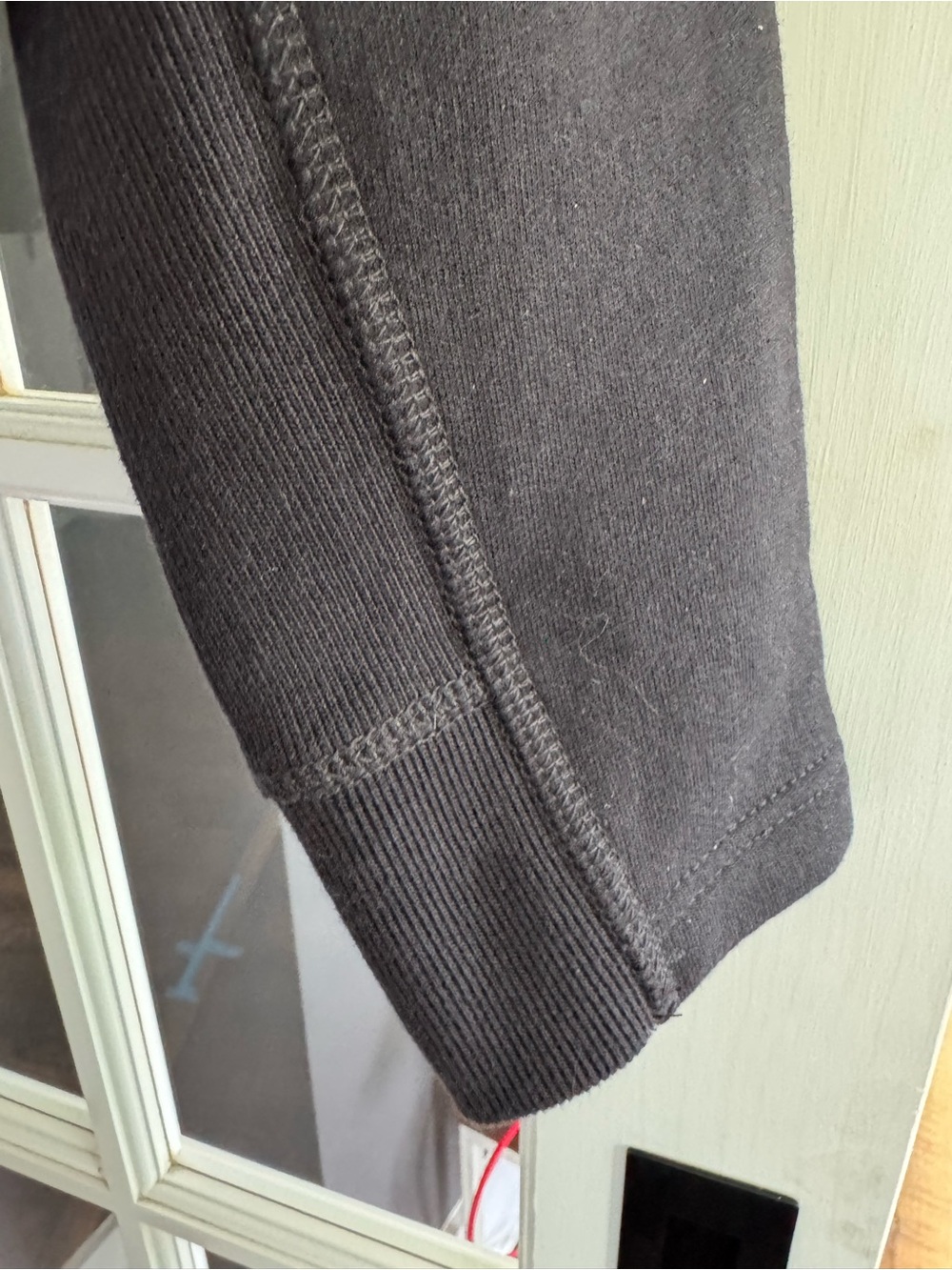 GAP Black Asymmetrical Zip Bomber Jacket - Picture 6 of 6